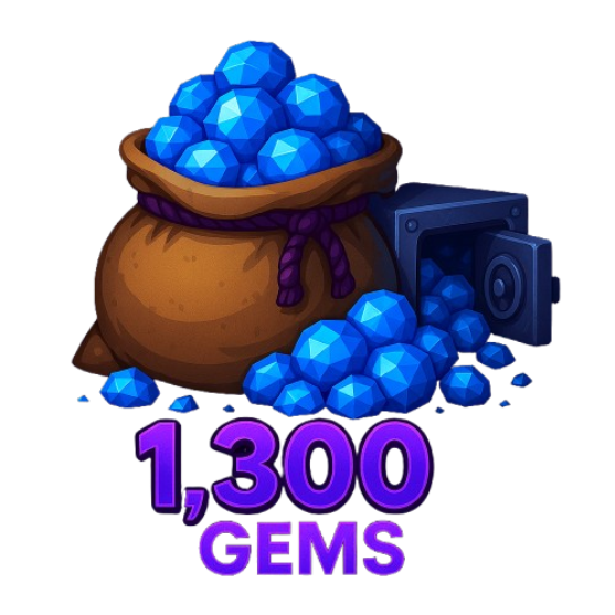 1300 Gems