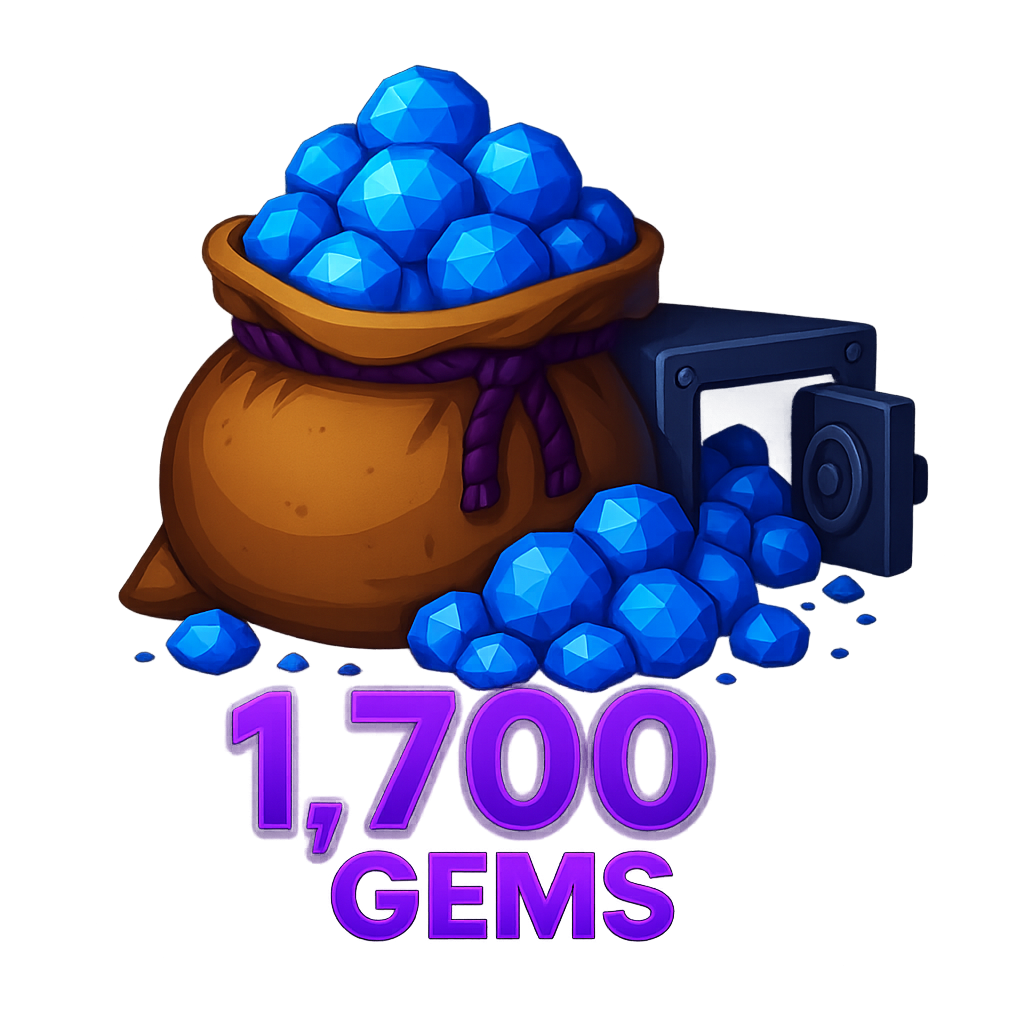 1700 Gems